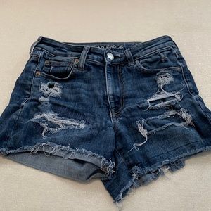 American Eagle Blue Jean shorts shorts. Size 4